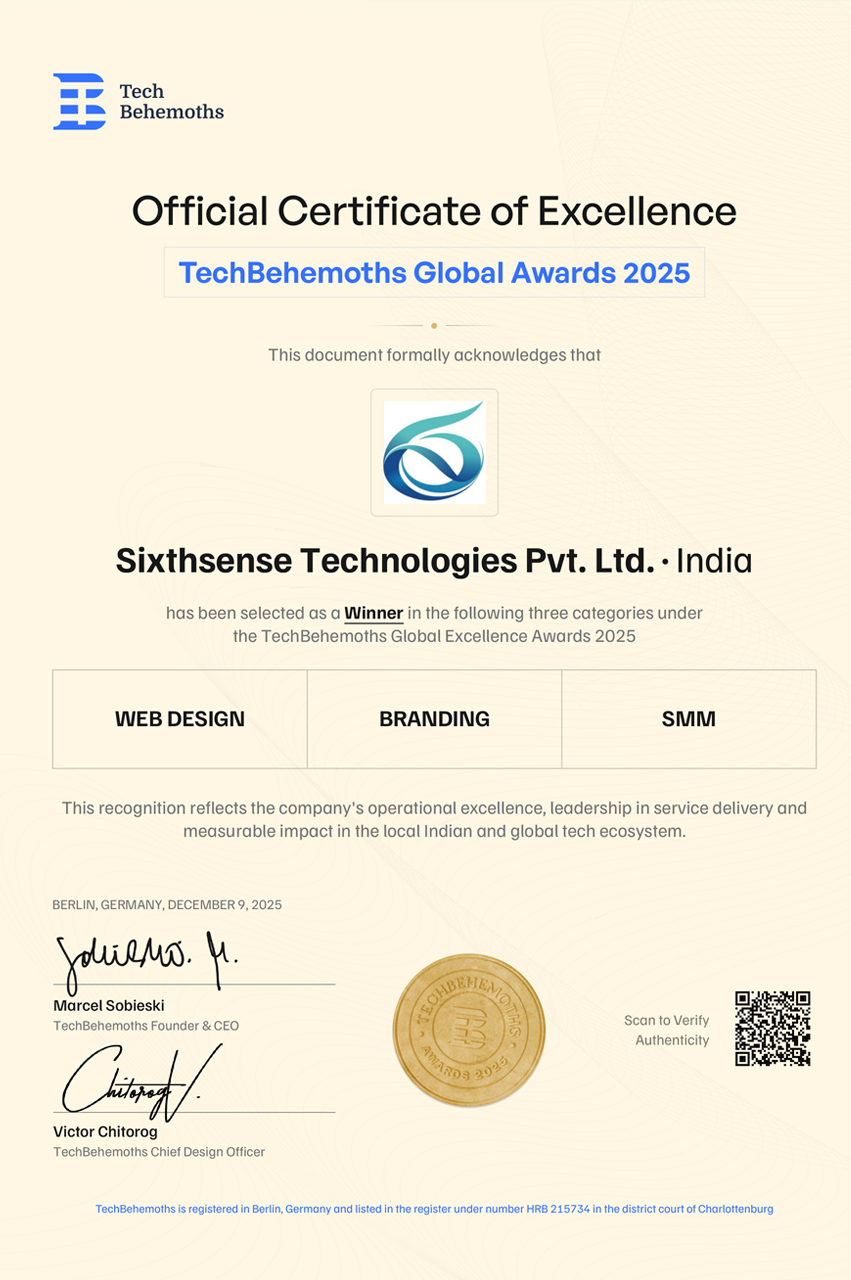 2025 Award-winning company in India