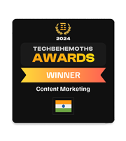 2024 Award Winning Company in India For Content Marketing